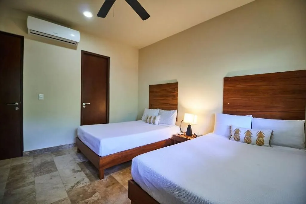 Zen Oasis Swim Up Condo Pool W Tiki Hut Bar + Gym Tulum Meksyk