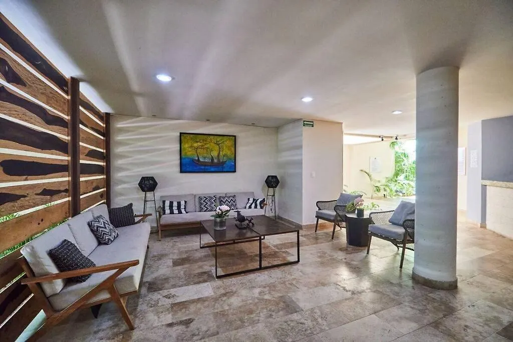 Zen Oasis Swim Up Condo Pool W Tiki Hut Bar + Gym Tulum Apartament