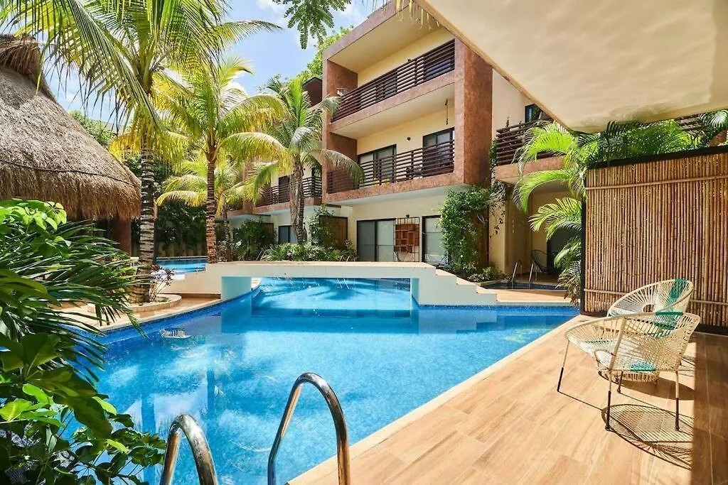 Apartament Zen Oasis Swim Up Condo Pool W Tiki Hut Bar + Gym Tulum